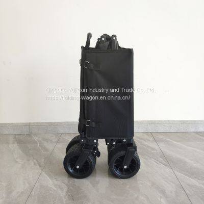 Hot Sale Folding Wagon Utility Beach Cart Outdoor Camping Wagon Collapsible Hand Trolley photo-4