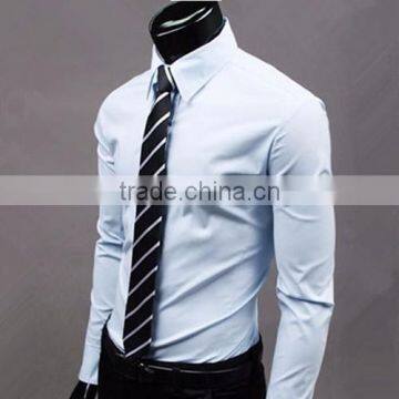 Custom logo cotton dress shirts supplier