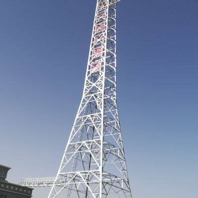 Hot DIP Galvanized Steel Telecom Communication Radio and TV Tower