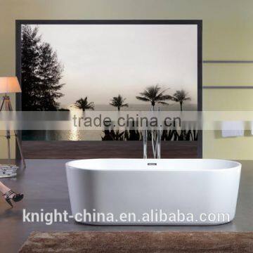 acrylic bathtub with faucet new design