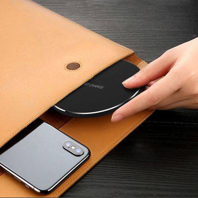 Q5 charger wireless 15W LED Universal Portable Fast Qi Wireless Phone Charger