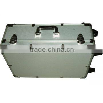 Hot Sale Aluminum Trolley Hard Case Luggage Case photo-3