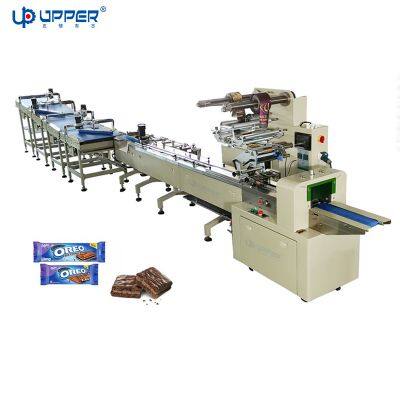 Cupcake one to four  feeding and packaging line