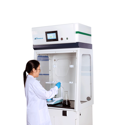 Laboratory air purifying fume hood