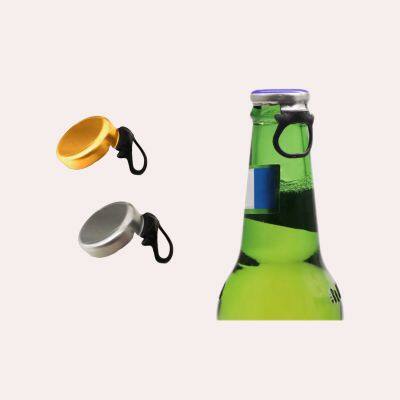 Wholesale Beer Beverage Bottle Easy Open Lid 26mm Pull Ring Crown Caps