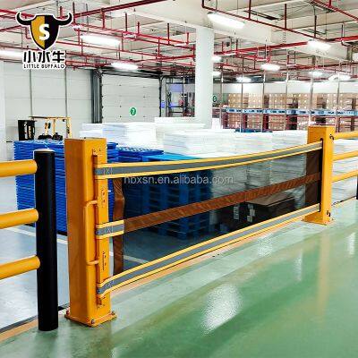Warehouse Gate Safety Barrier Anti-Collision Guardrails Dock Gate