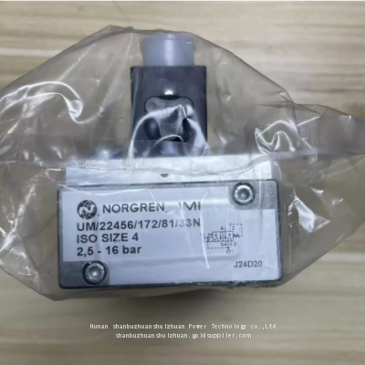 UM/22456/172/81/33N, Norgren, Pilot Operated Solenoid Valve, ISO 4(3/4