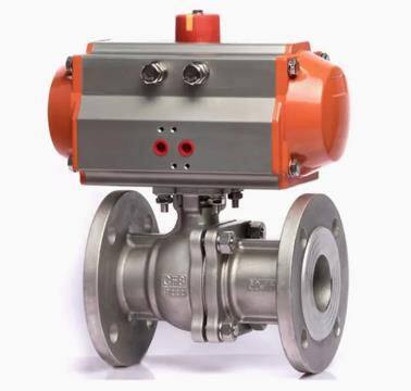 DN15~200 Q641F-16R SS316 Flange Pneumatic Water Ball Valve