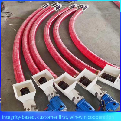 Climbing Material Suction Machine for Chemical Fertilizers and Feeds, Vehicle-mounted Grain Loading Suction Machine for Rice, Spiral Hose Grain Suction Machine photo-4