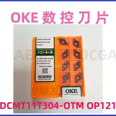 OKE WNMG080404-OMM ЧПУ вставки с покрытием OP1316 для производства автомобильных деталей