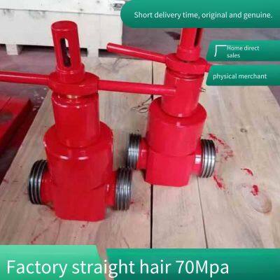 Langfeng Z23y-200 Forged External Thread High-pressure Mud Gate Valve, Special Flat Valve for Oil Fields photo-5