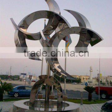 2016 New Modern Sculpture High Quality Art Decorative Outdoor Abstract Sculpture