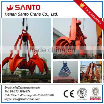 Good Grab Capacity Motor Hydraulic Clamshell Grab