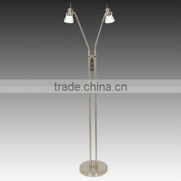 Two Flexible Arms Residential Floor Lamp