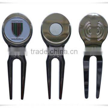 hot selling high quality cheap zinc alloy golf divot with ball marker1617