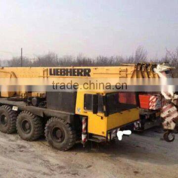 Liebherr 50t all terrain crane used condition Liebherr 50t all terrain crane hydraulic engine second hand liebehrr 50t year 1998