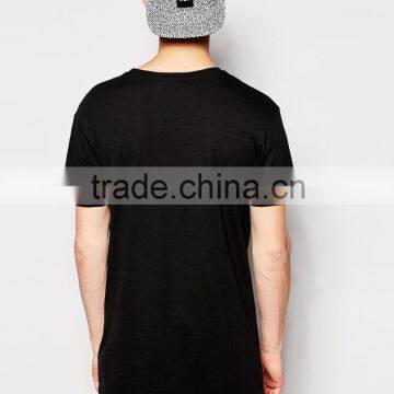 New Wholesale Longline T-Shirt With City Print photo-2