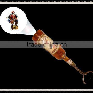 2015 ABS Led Projector Keychain Led Keyring to Halloween Led Bottle Shapes Keychaing3 photo-2