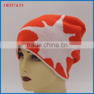 Colorful unroll-up wholesale knit hat