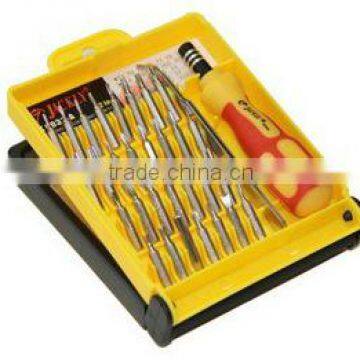 32 in1 JACKLY Repair mobile phone Multifunctional interchangeable precise manual screwdriver tool set