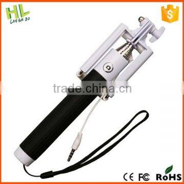 Hot New Products Extendable Selfie Stick With Cable