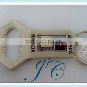 New design casino gift items / metal bottle opener for promotion gifts