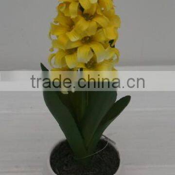 2014 spring Potted hyacinth artificial fake flower for home or office decorating