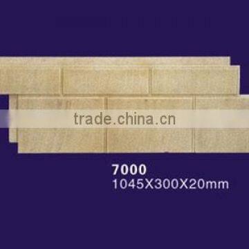 China PU cheap paving cultured stone