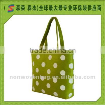 2012 new fashion flet bag spot felt bag