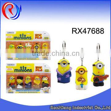 Hot Sale Custom Rubber Minions Keychain Toys photo-6