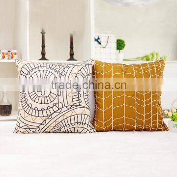 Wholesale (#CC009) Fashion Linen Cotton Bed Sofa Throw Pillow Case Cushion Cover