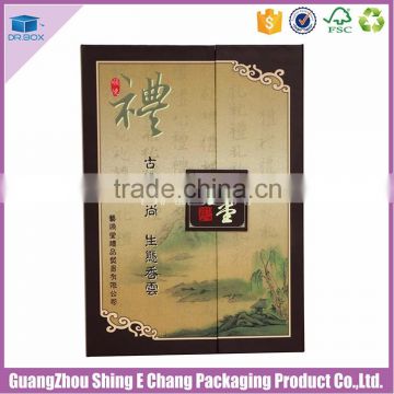 China Manufacturer Recycle shoes paper packaging box without glue