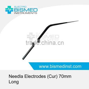 Needla Electrodes (Cur) 70mm Long