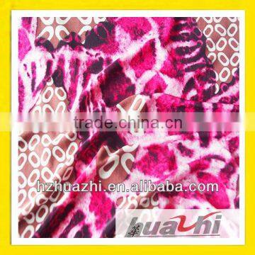 hot pink printed punto roma interlock fabrics