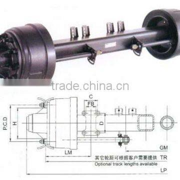 Trial Order Accepted Trailer Axles BPW Axle photo-5