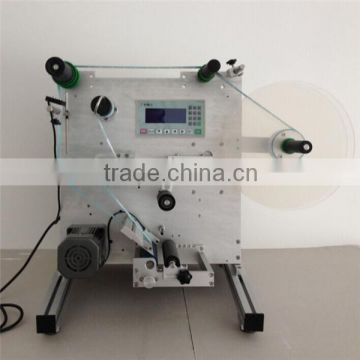 Semi-automatic rounf bottle labeling machine, labeler machine