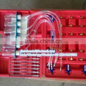 Protable fuel injector flow tool common rail repair tools