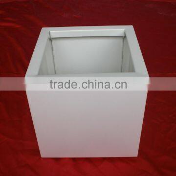 Audemar Cubic 2MM Thick Decorating Aluminum Triangle Planter Pots In Powder Coating