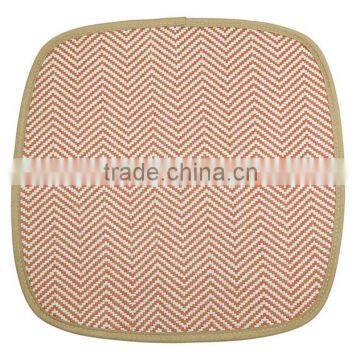 Custom Square Pink Paper Floor Mats for Sitting Room