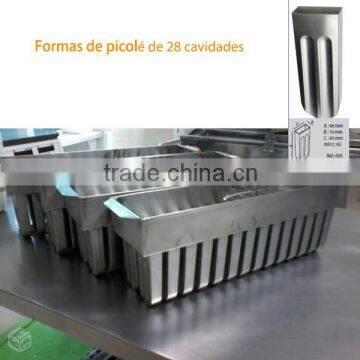 Stainless Steel Ice Pop Mold ataforma Brida 28 Cavities                        
                                                Quality Choice