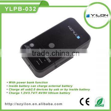 Electronic type multi-function usb universal charger for power tool battery