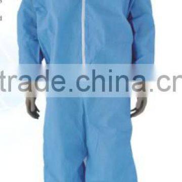 Disposable SMS non woven Coverall safety clothing