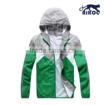 green fancy sportswear custom high quality jacket