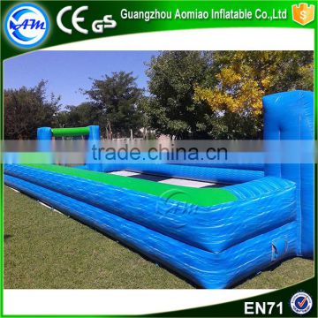 giant inflatable soap football field outdoor soccer field for sale