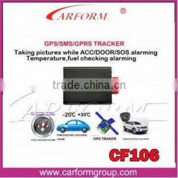 Vehicle Realtime gps tracker gt06 with fuel and temperature alarm to cut oil / power system