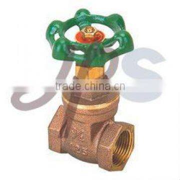 200WOG brass gate valve