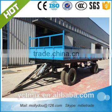 hot sale big capacity farm trailer