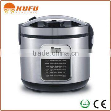 KF-B8 Hot Sale Stainless Steel Cylinder Rice Cooker with CE ROHS