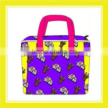 2016 Hot Sell Product Bros Bros Dream Nappy 100% Polyester Purple Nappy Bag