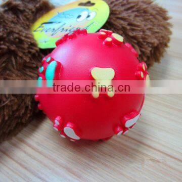 Squeeze Vinyl Pet Rubber Ball for Dog